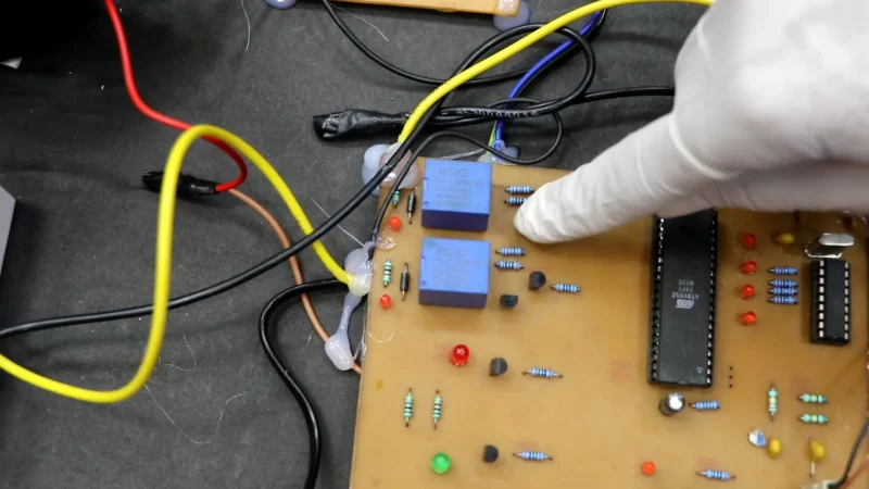 Agricultural automation project featuring DTMF technology, moisture sensors, and remote security management